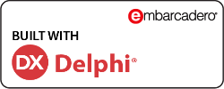 Logo pakietu narzędzi Delphi firmy Embarcadero